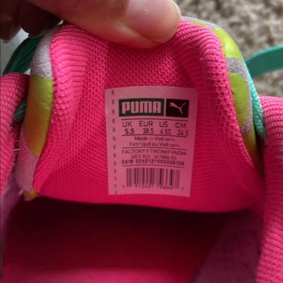 Abstract Puma suede sneakers - Picture 5 of 5